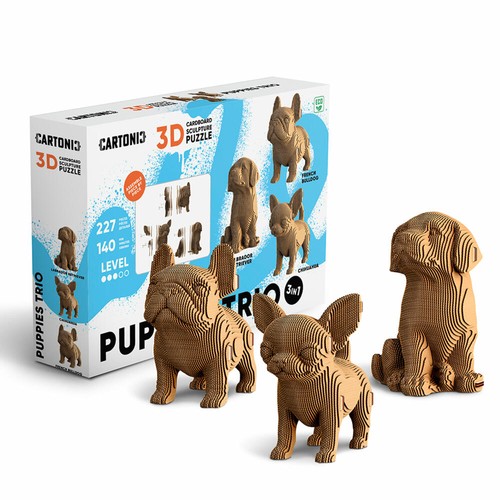 Cartonic puzzle puppies - cartonic,
