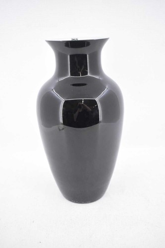 Vase verre signé - en,