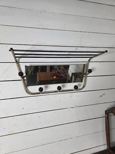 Porte manteau métal doré - porte,