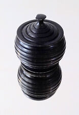 PETITE BOÎTE A TABAC EN BOIS NOIRCI