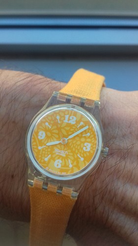 Swatch slk220 jaune année - slk220,