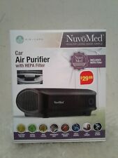 New in box ! NuvōMed Car Air Purifier With Hepa Filter Rids Car of Odors