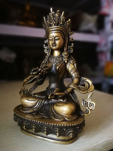Antiques tibet tibetan bronze - tibet,