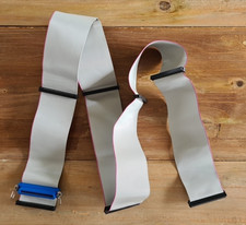 Nappe SCSI 1 interne géante 150 cm ! 9 connecteurs 50 broches ATARI AMIGA MAC PC