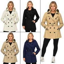 Enzo Manteau Trench Femme