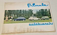 Brochure de Vente  AUTOBIANCHI Primula -  Non Daté - Etat très Correct.