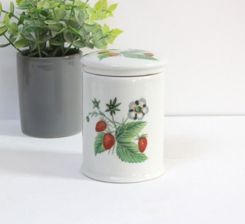 Pot épices décor fraises - pot,