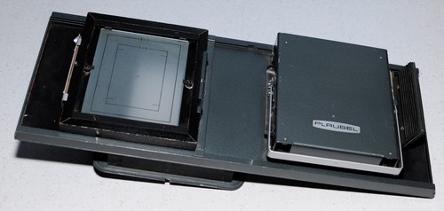Plaubel sliding back for 4x5