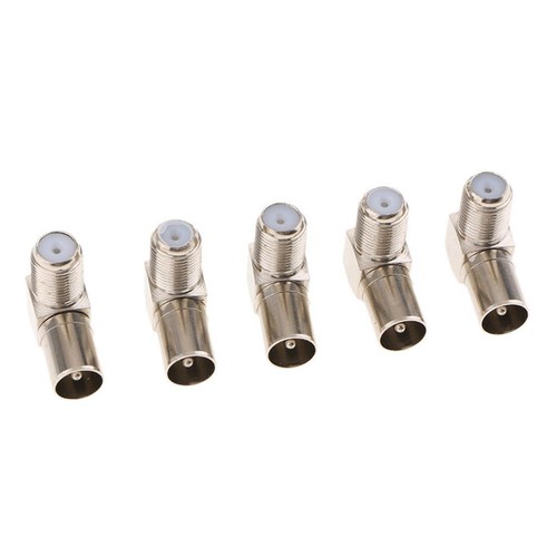Connecteur angle coaxial f - d'angle,