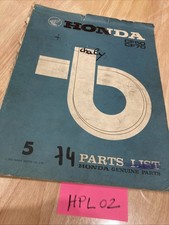 Honda Chaly  CF50 CF70 liste catalogue pièces détachée CF 50 70 édition 1974
