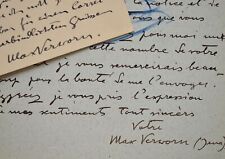 Max Verworn promet une communication sur le courant galvanique.