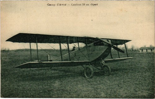 Aviation avion caudron - caudron, camp