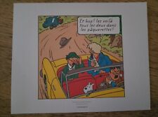 planche Tintin moulinsart