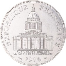 Monnaie, France, Panthéon, 100 Francs, 1996, Paris, FDC, Argent, Gadoury:898