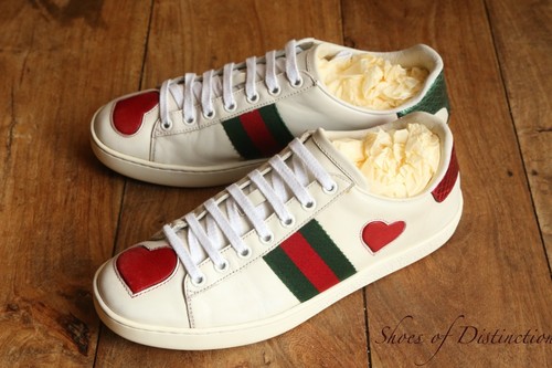 Baskets cuir gucci ace - baskets,