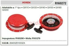 Démarrage HONDA Motopompe