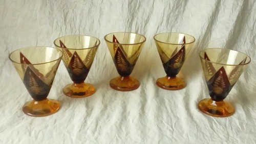 Verres anciens cristal - 5,