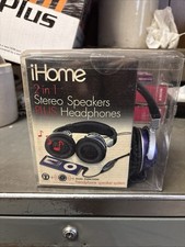 iHome 2 In 1 Stereo Speakers
