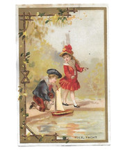 ancien chromo publicitaire
