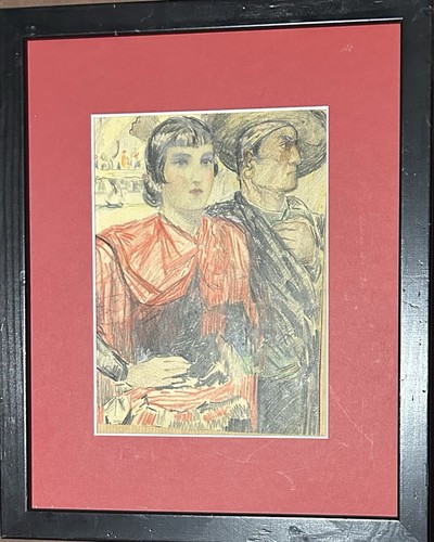 Couple danseurs flamenco a - ,