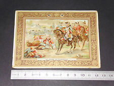 CHROMO HACHETTE & Cie 1890 1910 BON-POINT ECOLE JEUNE DE THIANGES MARECHAL SAXE