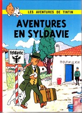 PARODIE PASTICHE NOIR ET BLANC HOMMAGE Á HERGÉ  TINTIN : AVENTURES EN SYLDAVIE