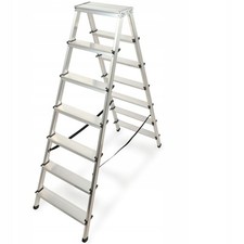 Échelle domestique KADAX, marchepied pliant avec capacité de charge jusqu'à...