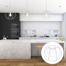  Carcasse Abat Jour Armature Cadre En Fil D'hemblée Porte-mèches Métal