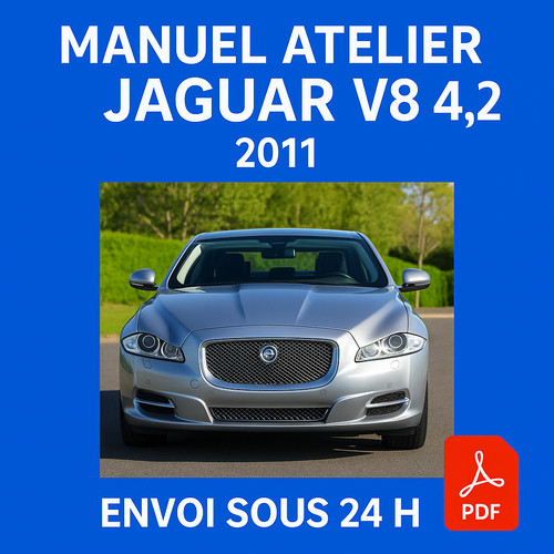 Manuel atelier jaguar 2 - jaguar, v8