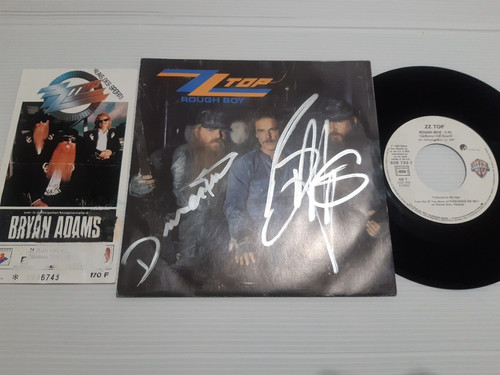 Top autograph vinyl - zz,