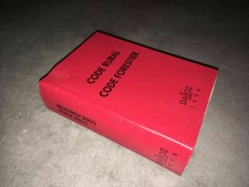 CODE RURAL DALLOZ : CODE FORESTIER 1995 Très bon état - DC42A