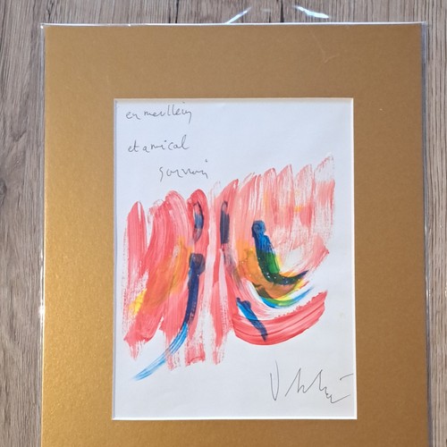 Olivier debré gouache - olivier,