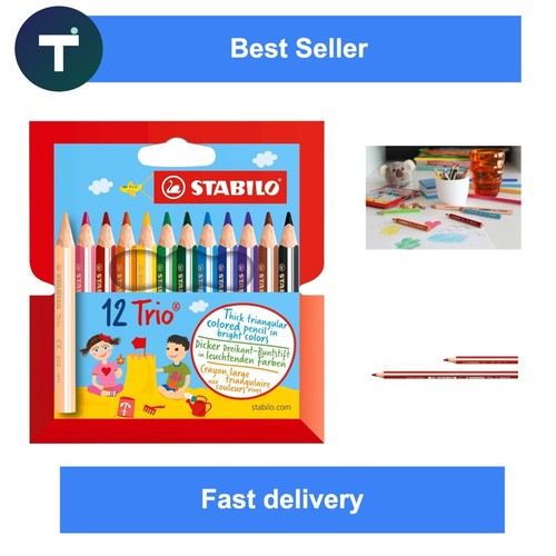 Stabilo trio court - court,