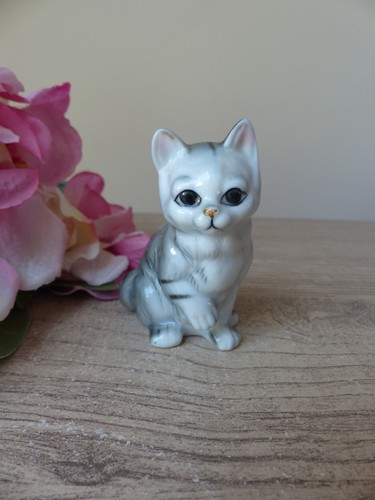 Adorable figurine chat vintage - figurine,