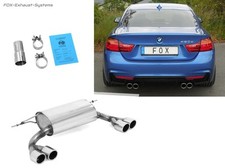 Échappement Sport BMW Série 4 F32 420d Coupé Avec Pack M 435i-Optique 2x80mm