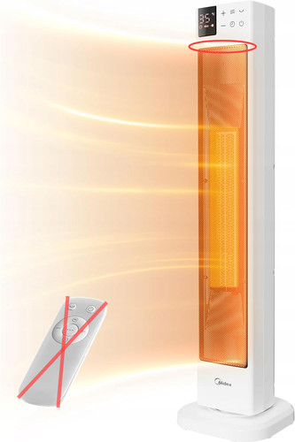 Radiateur soufflant midea - radiateur,