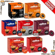 360 Capsules de café Lavazza compatible A Modo Mio goût MIX - Crema e Gusto etc.
