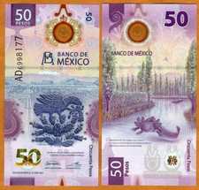 Mexique MEXICO Billet 50 PESOS 2023 NEW NOUVEAU Polymer Commemorative NEUF UNC