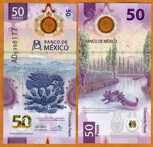 Mexique mexico billet pesos - billet,