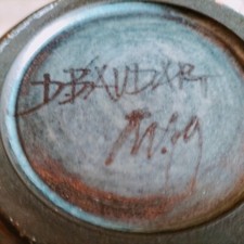 Dominique Baudart (1933-2007)  MAGNIFIQUE CRUCHE VALLAURIS/MALARMAY PéROT RIVIER