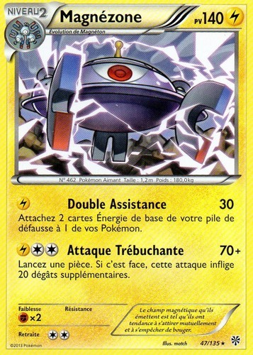 Magnezone 140pv 135 neuf - 47/135,