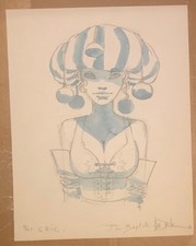 SUPERBE DÉDICACE JEAN BAPTISTE ANDREAE FEMME FEUILLE  TBE 1997