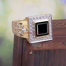 Naturel Onyx Noir Gemme Avec