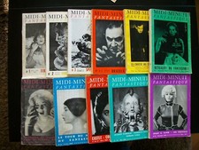 MIDI MINUIT FANTASTIQUE  COLLECTION COMPLETE PETITS FORMATS du N°1 au 13 INCLUS