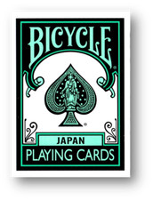 Bicycle Noir Vert à Jouer