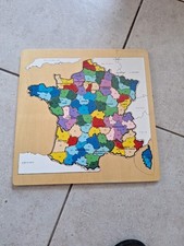 Puzzle France En Bois