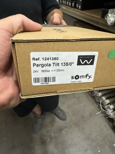 Somfy pergola tilt 135 24v - somfy,