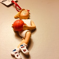 Ornament Central OC-101-FBL Blonde Female Basketball Figurine