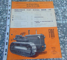 Prospectus brochure tracteur - prospectus,