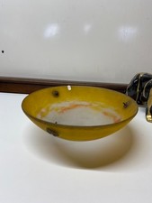 Lustre pâte de verre signée